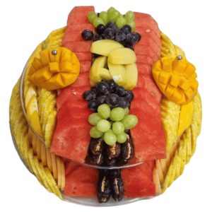 מגש גדול של פירות